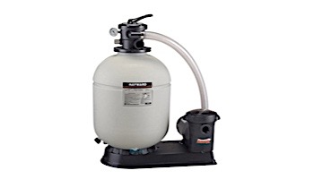Hayward Pro Series Sand Filter System with Hoses | 1.75 Sq Ft 1HP Power-Flo Matix Pump | W3S180T92S