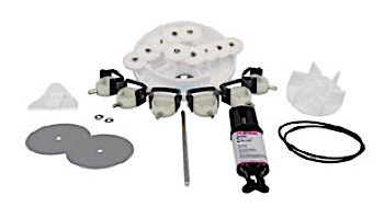 Pentair In-Floor formerly A&A Manufacturing 6 Port Top Feed Actuator Valve Retro Kit | 540234 | 230065