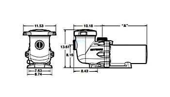 Hayward TriStar High Performance Energy Efficient Waterfall Pump | 75GPM  115V/208-230V | SP36075EE