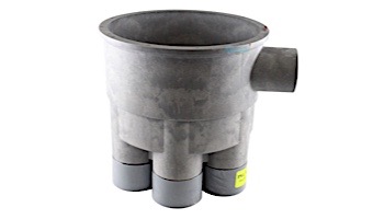 Pentair In-Floor formerly A&A Manufacturing 6 Port 2" Low Profile Valve Housing | 541763 | 230043
