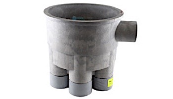 Pentair In-Floor formerly A&A Manufacturing 6 Port 2" Low Profile Valve Housing | 541763 | 230043