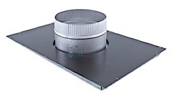Hayward Negative Pressure Vertical Indoor Vent Adapter Kit for H150 Universal Heaters | 6" Diameter | UHXNEGVT11501