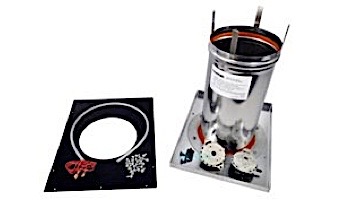 Hayward Negative Pressure Vertical Indoor Vent Adapter Kit for H150 Universal Heaters | 6" Diameter | UHXNEGVT11501