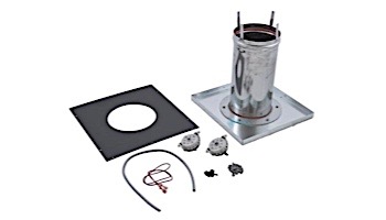 Hayward Positive Pressure Horizontal Indoor Vent Adapter Kit for H200 Universal Heaters | 6" Diameter | UHXPOSHZ12001