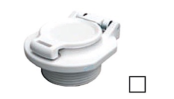 AquaStar Safety Vacuum Lock Wall Fitting 1.5" | White | VLK15T01