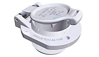 Hayward Safety Vacuum Lock Wall Fitting White | W400BWHP