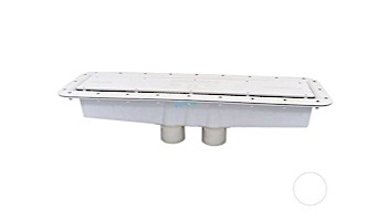 Pentair In-Floor formerly A&A Manufacturing AVSC Vinyl Dual Drain | White | 556324 | 284161