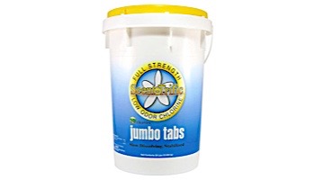 ClearView 3" Jumbo Scent-Trific Wrapped Chlorine Tabs | 50 LB | CVTLST050