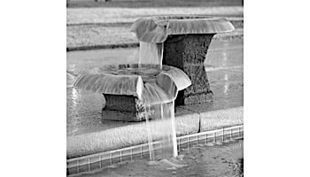 Inter-Fab WOK Planter Designed for Pools and Ponds with Medium Height Pedestal | True Copper | WOK-PL-M-32