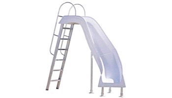 Inter-Fab City 2 Pool Slide | Right Curve | Blue | CITY2-CRB