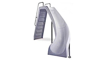 Inter-Fab Wild Ride Pool Slide | Right Curve | Gray | WRS-CRG-SS