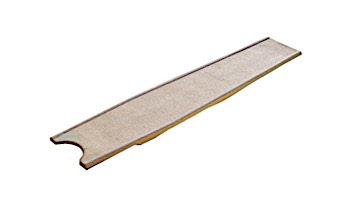 Inter-Fab 7' Diving Board with Sand Tread Surface and Board to Base Stainless Steel Mounting Hardware | Pebble  | T7-DB-55