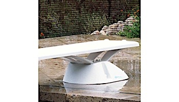 Inter-Fab Edge Fiberglass Diving Base Only with Jig | White | EDGE-BASE