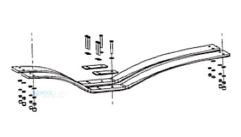 SR Smith T7 Springs (pair) with Spring to Base and Spring to Board Stainless Steel Mounting Hardware | Earth | T7-NSPRING-3