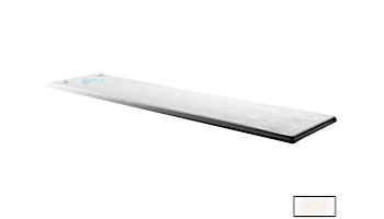 Inter-Fab Duro-Beam aquaBoard 2-Hole Diving Board 6' White with White Top Tread | DB6WW