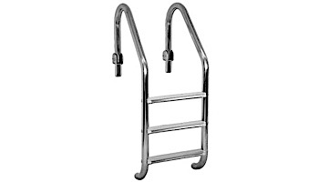 Interfab 3-Step Hinged Ladder with Stainless Steel Treads | HL3049S