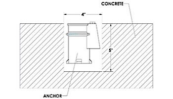 InterFab 3-Step Economy Lader With Sure-Step Treads | 1.90" x 0.49" Thickness Powder Coated Earth | L3E049S-3