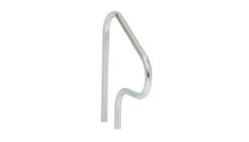 SR Smith Economy 26_quot; Figure 4 Grab Rail | Single | 1.90_quot; x 0.49_quot; Thickness | 304 Stainless Steel | with Flanges _ Escutcheons | G3DE049-SINGLE loading=