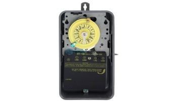 Intermatic 24-Hour SPST Mechanical Time Switch Indoor/Outdoor Metal Enclosure | 208-277V | T104R