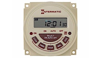Intermatic PB300 Series 24-Hour Electronic Panel Mount Timer | SPDT 240V | PB314E