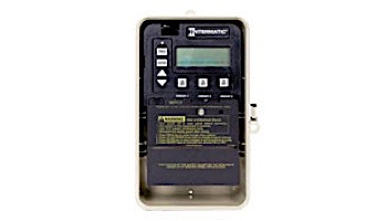 Intermatic PE100 Series Digital 3 Circuit Time Control | Type 3R Plastic Enclosure, Freeze Probe and Switch Type 3-SPST | PE153PF