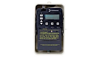 Intermatic PE153 Series Digital 3 Circuit Time Control | Type 3R Metal Enclosure, Switch Type 3-SPST | PE153