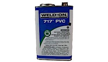 IPS Weld-On 717 Heavy Body Gray PVC Cement | 1 Gallon| 10142