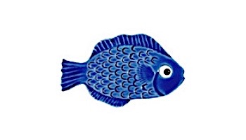 Artistry In Mosaics Mini Tropical Fish Mosaic | Blue 2" x 4" | TFIBLURB