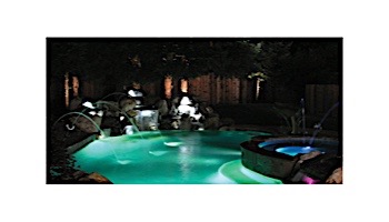 Jandy WaterColors COLOR Pool Light Stainless Steel Facering | LED, 120V, 100' Cord | CPHVLEDS100