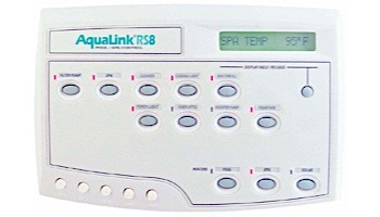 Jandy AquaLink RS8 Indoor Wired Control Board All Button | Pool or Spa Only Single Body | 6887