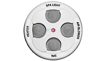 Jandy 4 Function Spa Side Remote | White 100' Cord | 7441