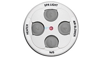 Jandy 4 Function Spa Side Remote | White 100' Cord | 7441