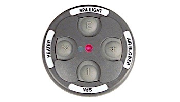 Jandy 4 Function Spa Side Remote | Black 100' Cord | 7442