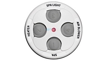 Jandy 4 Function Spa Side Remote | White 150 Cord | 7443