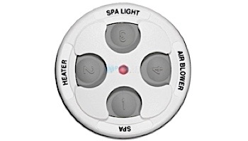 Jandy 4 Function Spa Side Remote | White 150 Cord | 7443