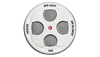 Jandy 4 Function Spa Side Remote | White 200' Cord | 7445