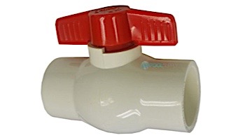 Jandy Pro Series Gold Standard Ball Valve Non-Union SlipxSlip .75" | 6952