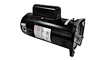 Replacement Square Flange Pool & Spa Motor | 1HP Energy Efficient 2-Speed | 48 Frame Full-Rated | 230V | SQS1102R