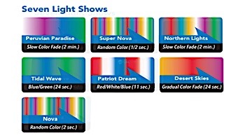 J&J Electronics ColorSplash LXG Series LED Pool Lamp | 120V | LPL-P2-RGB-120