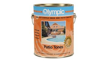 Olympic Patio Tones Water Based Deck Coating | 1-Gallon | Warm Biscuit | 478W G