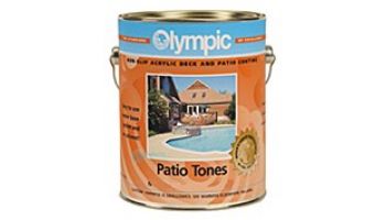 Olympic Patio Tones Water Based Deck Coating | 1-Gallon | Silk Straw | 467W G