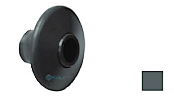 AquaStar 1_quot; Australian Return Fitting with Adjustable Eyeball Knock-in 1_quot; Orifice | Dark Gray | 505