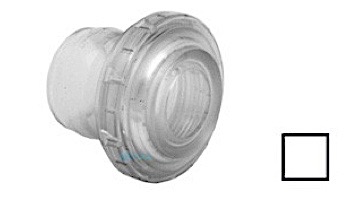 AquaStar Three Piece Directional Eyeball Fitting | 1-1/2" Knock-In | Clear | 4100CC00