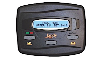 Jandy Legacy LRZ Pool Heater | 125,000 BTU Propane | Electronic Ignition | Digital Controls | Polymer Heads | LRZ125EP