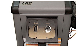 Jandy Legacy LRZ Pool Heater | 125,000 BTU Natural Gas | Millivolt Standing Pilot | Manual Control | Polymer Heads | LRZ125MN
