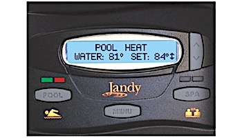 Jandy LXi Pool Heater | 400,000 BTU Natural Gas | Electronic Ignition | Digital Controls | Polymer Heads | LXi400N