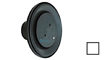 AquaStar 4_quot; Adjustable Floor Return Fitting with Water Stop | White | 4DIV101