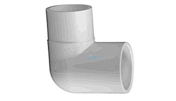 Lasco 2" Schedule 40 PVC 90° Street Elbow Slip x Slip  | 409-020