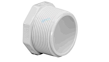 Lasco 1.5" Schedule 40 PVC Plug MIPT | 450-015