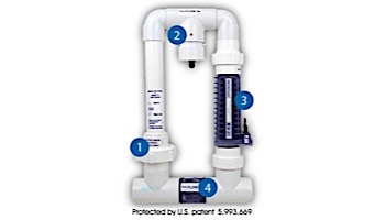 AutoPilot Manifold with SC-36 RC-35 PPC1 Cell and Base for 40,000 Gallon Pool | 94105 PPM1